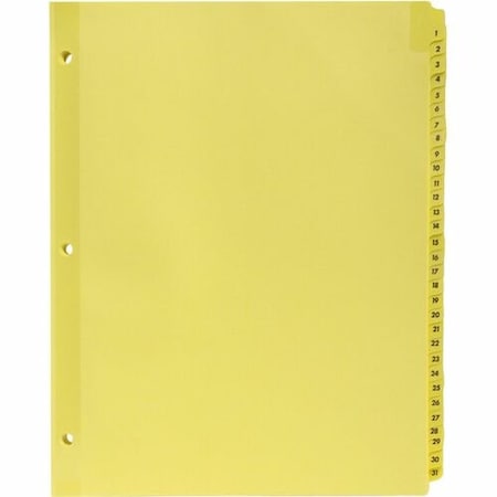 Business Source DIVIDER, INDEX, CLRTAB, 1-31 BSN01808